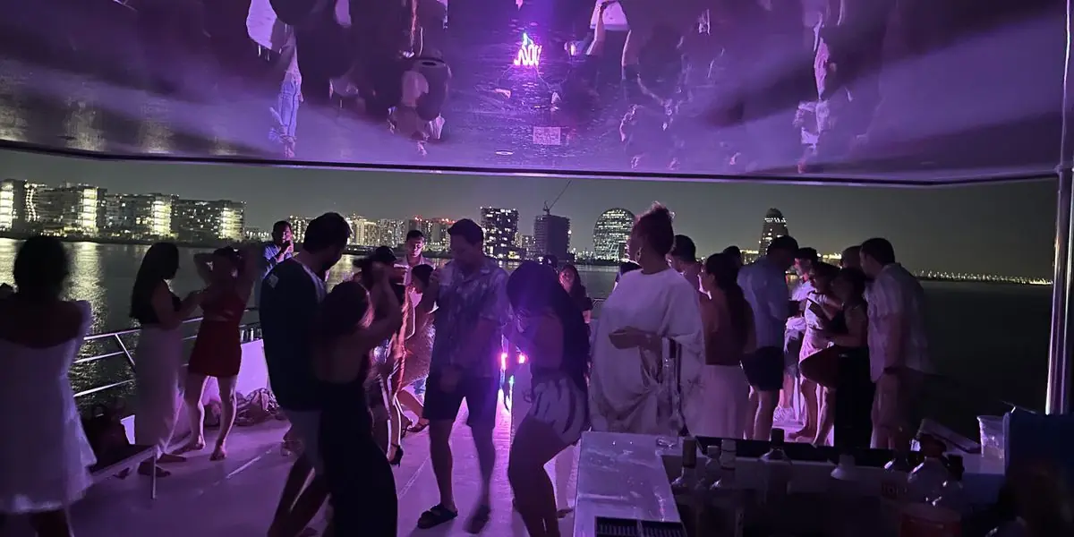 Night party on deck