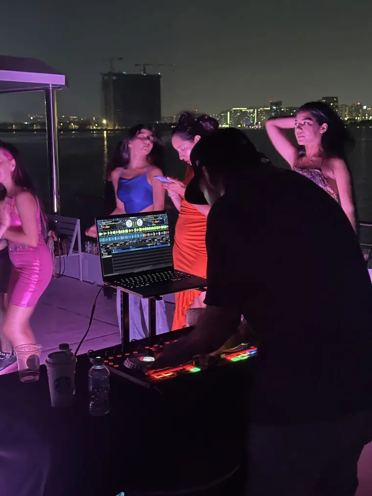 Night party with DJ