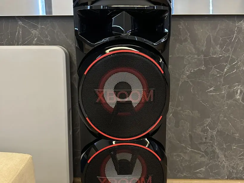 LG XBOOM sound system