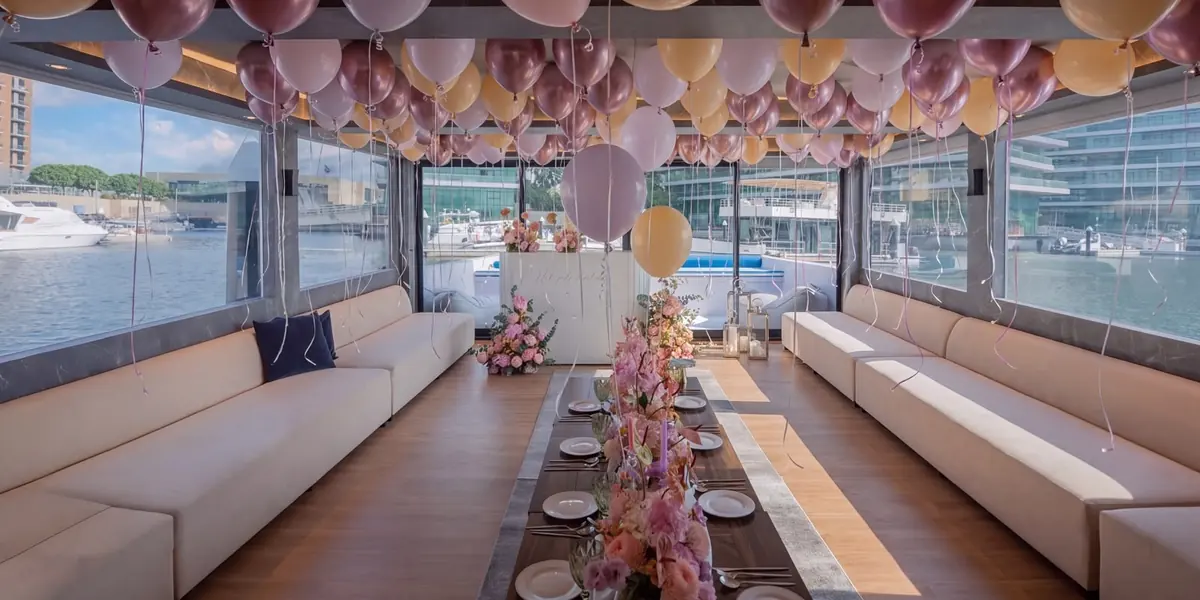 Celebration table setting